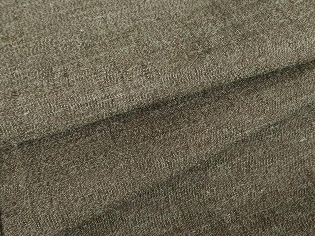 平和屋着物●男性　紬　アンサンブル　霞文　正絹　逸品　DAAY9267az