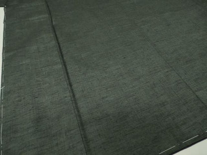 平和屋着物●男性 紬 アンサンブル 蝋色 正絹 逸品 未使用 DAAY9269az