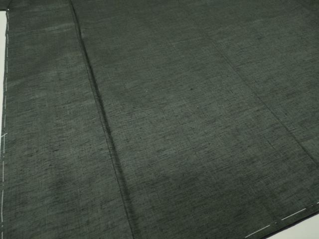 平和屋着物●男性 紬 アンサンブル 蝋色 正絹 逸品 未使用 DAAY9269az