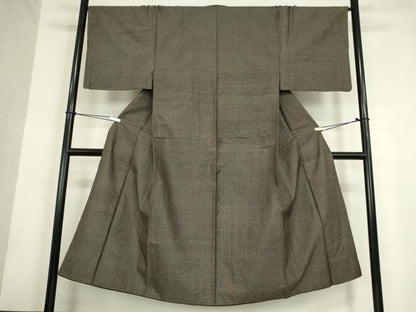 平和屋着物●男性 本場大島紬 80亀甲 総詰め 正絹 逸品 DAAY9271az