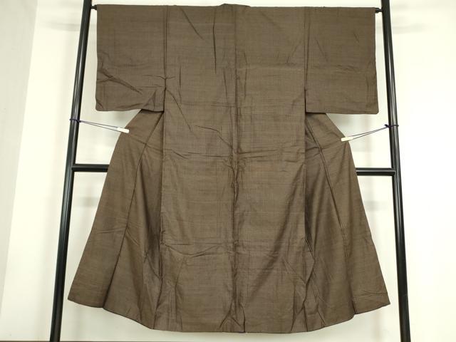 平和屋着物●男性　本場大島紬　9マルキ　絣文　正絹　逸品　DAAY9278az