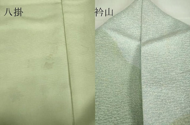 平和屋着物●訪問着　絞り　草花文　金銀彩　正絹　逸品　DAAY9385az
