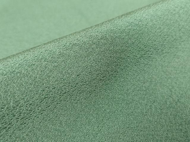 平和屋着物●上質な色無地 木賊色 正絹 逸品 DAAY9499az