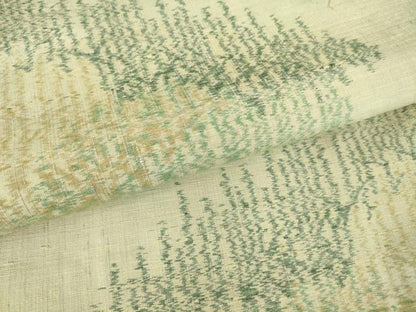 平和屋着物●上質な紬 　霞文 　正絹　逸品　未使用　DAAY9500az