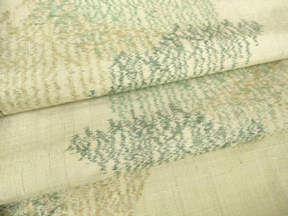 平和屋着物●上質な紬 　霞文 　正絹　逸品　未使用　DAAY9500az
