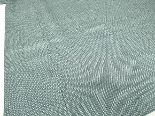 平和屋着物●男性　紬　アンサンブル　亀甲柄　140亀甲　正絹　逸品　DAAY9544az