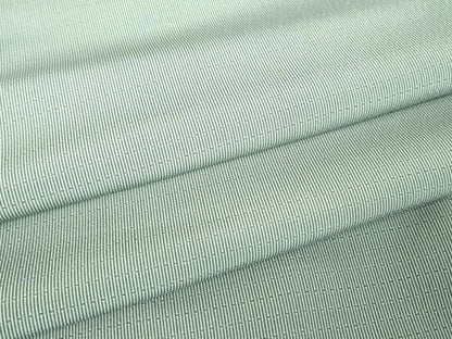 平和屋着物●江戸小紋　竹万筋　千草鼠色×千草色　洗える着物　未使用　DAAY9755az