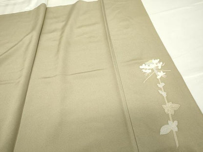 平和屋着物●訪問着　友禅　作家物　吉祥花文　正絹　逸品　DAAY9795az