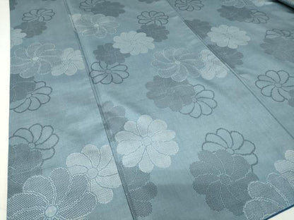 平和屋着物●本場大島紬　9マルキ　舞花文　正絹　逸品　DAAY9945az