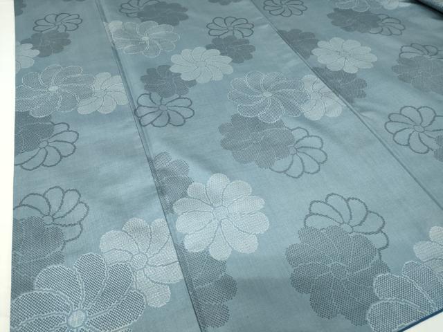 平和屋着物●本場大島紬　9マルキ　舞花文　正絹　逸品　DAAY9945az