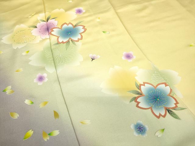 平和屋着物○豪華振袖 色無地 今様色 正絹 逸品 DAAZ7182ud 振袖 (無地)