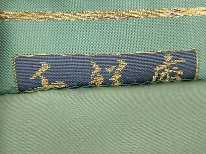 平和屋着物●六通柄袋帯 南蛮船 金糸 正絹 逸品 DAAZ0109ps