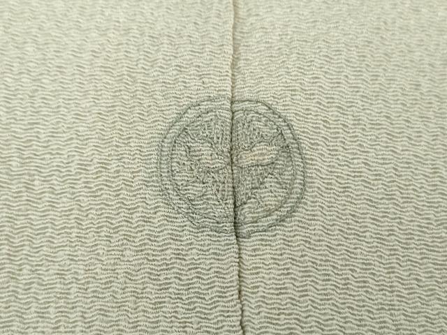 平和屋着物●訪問着　駒刺繍　飾花文　暈し染め　金彩　正絹　逸品　DAAZ0199ps