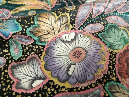 平和屋着物●豪華振袖 絞り 辻が花 暈し染め 金彩 正絹 逸品 DAAZ0202ps