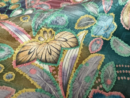 平和屋着物●豪華振袖 絞り 辻が花 暈し染め 金彩 正絹 逸品 DAAZ0202ps