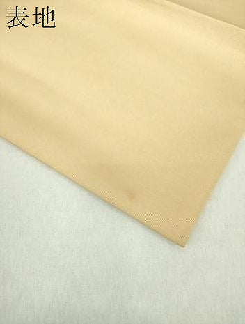 平和屋着物●塩瀬　つけ帯　手描き　楓　正絹　逸品　DAAZ0247ps