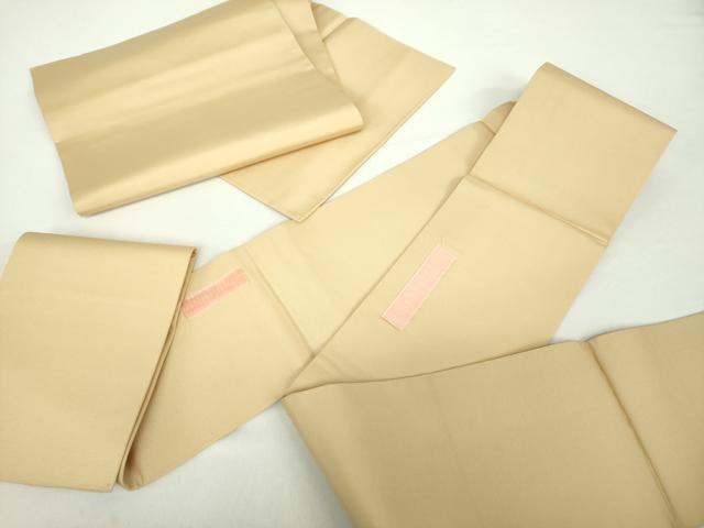 平和屋着物●塩瀬　つけ帯　手描き　楓　正絹　逸品　DAAZ0247ps