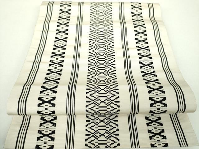平和屋着物●本場筑前博多織 八寸名古屋帯 献上 正絹 逸品 DAAZ0280ps