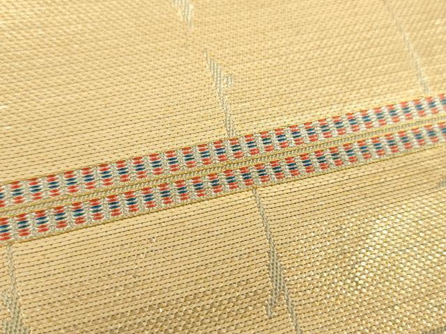 平和屋着物●龍村美術織物 たつむら 六通柄 本袋帯 蔦絵錦 金銀糸 正絹 逸品 DAAZ0343ps