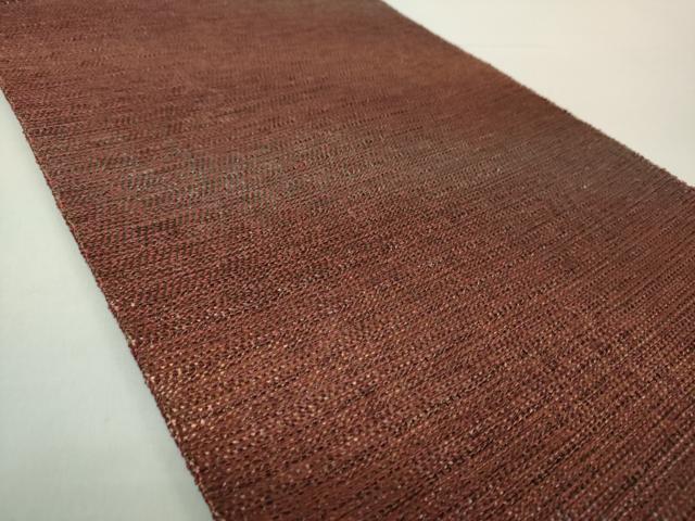平和屋着物▽両面　全通柄袋帯　スリーシーズン帯　春　夏　秋　霞文　金糸　正絹　逸品　DAAZ0422ps
