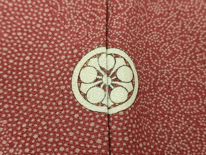 平和屋着物●江戸小紋　訪問着　吉祥小紋柄　正絹　逸品　DAAZ0493ps