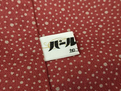 平和屋着物●江戸小紋　訪問着　吉祥小紋柄　正絹　逸品　DAAZ0493ps