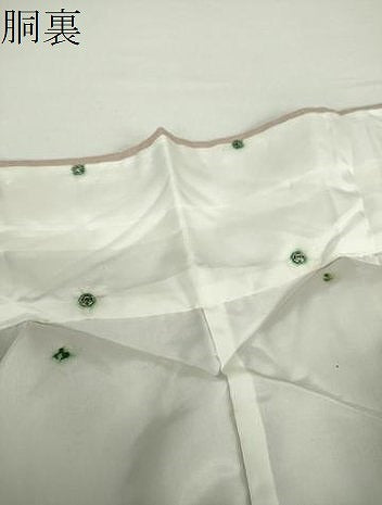 平和屋着物●本場眞綿絢結城紬 色無地 霞色 証紙付き 正絹 逸品 DAAZ0503ps