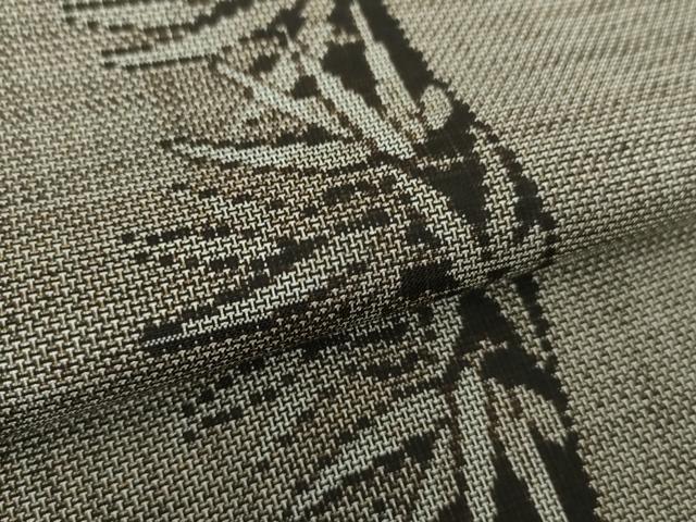 平和屋着物●本場大島紬 9マルキ 草葉間道 正絹 逸品 DAAZ0511ps