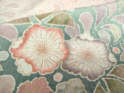 平和屋着物●訪問着　作家物　絞り　辻が花　暈し染め　金彩　正絹　逸品　未使用　DAAZ0524ps