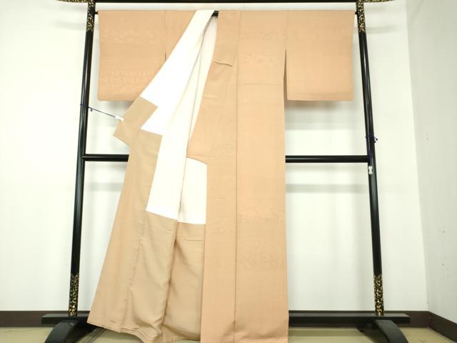 平和屋着物●江戸小紋 百柄 横段吉祥柄 正絹 逸品 DAAZ0585ps