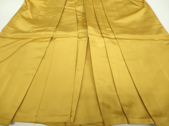 平和屋着物○男性 馬乗袴 色無地 芥子色 DAAZ0594ps 平和屋着物