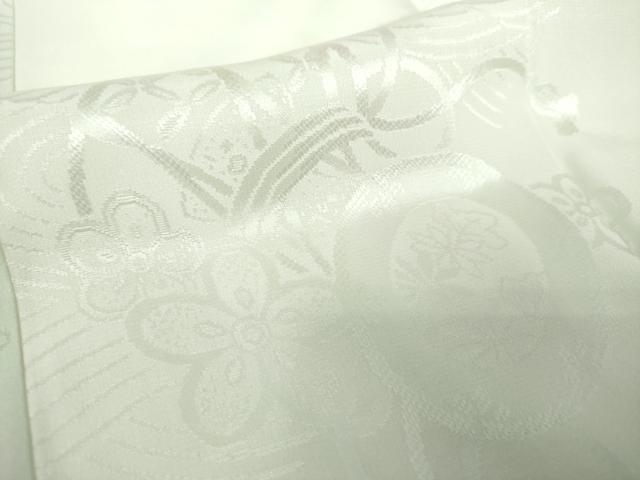 平和屋着物●上質な長襦袢 袷 鼓花地紋 暈し染め 正絹 逸品 未使用 DAAZ0705ps