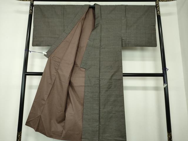 平和屋着物●男性 本場大島紬 アンサンブル 長羽織 100亀甲 総詰め 正絹 逸品 DAAZ0756ps