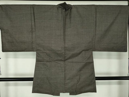 平和屋着物●男性 本場大島紬 アンサンブル 長羽織 100亀甲 総詰め 正絹 逸品 DAAZ0756ps