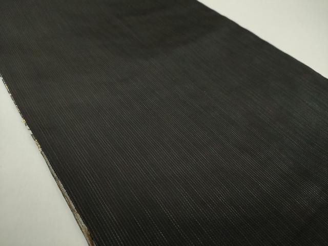 平和屋着物▽両面 六通柄袋帯 スリーシーズン帯 春夏秋 櫛織り 正倉院名物裂花文 笹蔓緞子 金銀糸 正絹 逸品 DAAZ0916ps