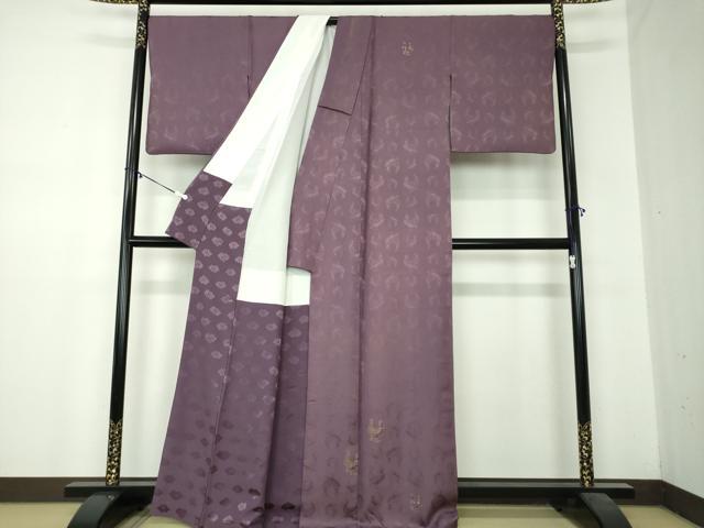 平和屋着物●訪問着　孔雀文　金彩　正絹　逸品　DAAZ0993ps