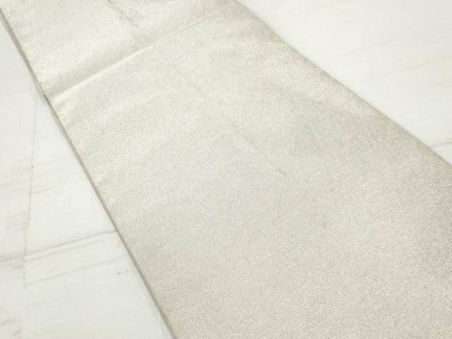 平和屋着物◎綴れ　全通柄袋帯　霞文　銀糸　正絹　逸品　DAAZ1016qa