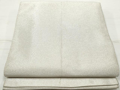 平和屋着物◎綴れ　全通柄袋帯　霞文　銀糸　正絹　逸品　DAAZ1016qa