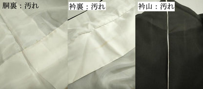 平和屋着物■豪華黒留袖　駒刺繍　枝葉藤花房文　桐　金彩　正絹　逸品　DAAZ1154qa