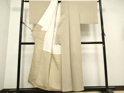 平和屋着物■豪華色留袖　間道　砥の粉色　正絹　逸品　DAAZ1205qa