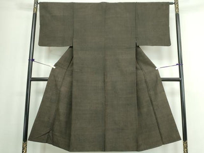 平和屋着物■男性 紬 幾何学文 正絹 逸品 DAAZ1349qa