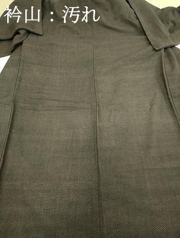 平和屋着物■男性 紬 幾何学文 正絹 逸品 DAAZ1349qa