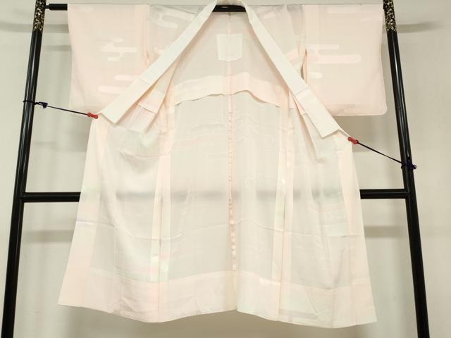 平和屋着物■長襦袢 無双仕立て エ霞文 暈し染め 正絹 逸品 DAAZ1391qa