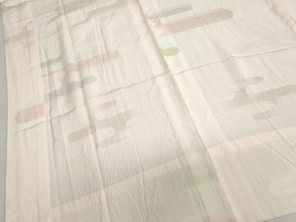 平和屋着物■長襦袢 無双仕立て エ霞文 暈し染め 正絹 逸品 DAAZ1391qa