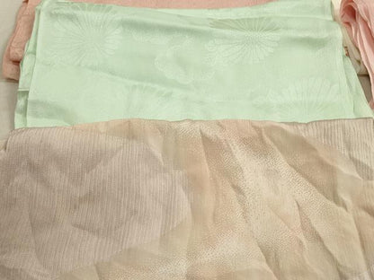 平和屋着物★和装小物　帯揚げ10枚セット　正絹　逸品　DAAZ1560xg