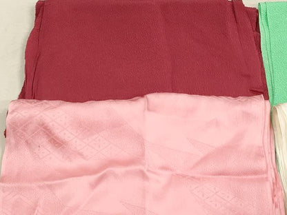 平和屋着物★和装小物　帯揚げ10枚セット　正絹　逸品　DAAZ1565xg