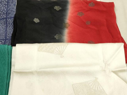 平和屋着物★和装小物 帯揚げ10枚セット 正絹 逸品 DAAZ1587xg