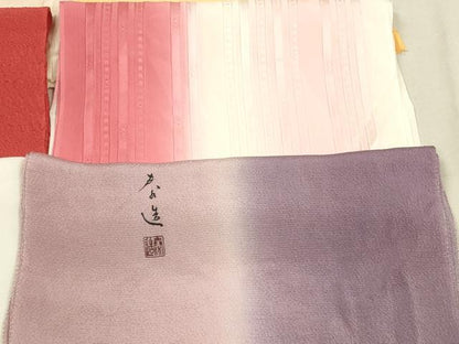 平和屋着物★和装小物 帯揚げ10枚セット 正絹 逸品 DAAZ1599xg