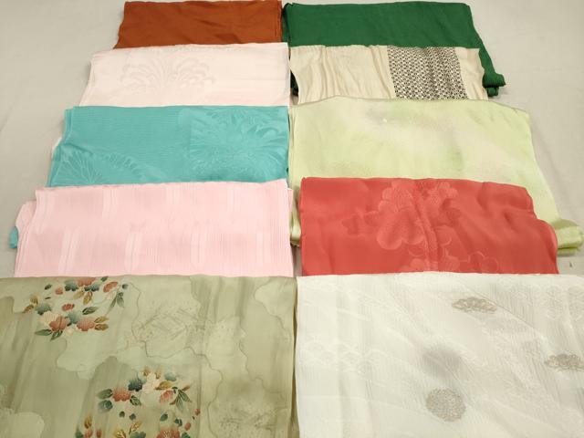 平和屋着物★和装小物 帯揚げ10枚セット 正絹 逸品 DAAZ1601xg