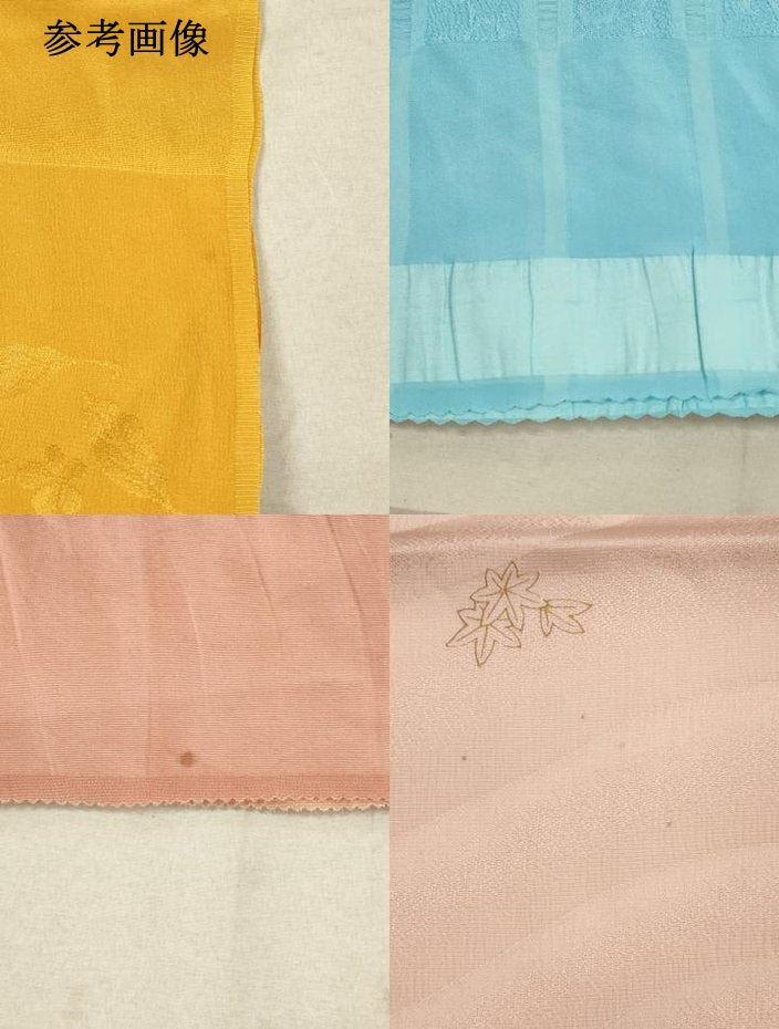 平和屋着物★和装小物　帯揚げ10枚セット　正絹　逸品　DAAZ1609xg